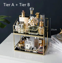 Load image into Gallery viewer, Nordic Rotating Cosmetic Desktop Storage Box