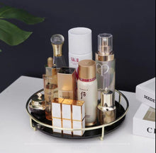 Load image into Gallery viewer, Nordic Rotating Cosmetic Desktop Storage Box