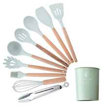 Load image into Gallery viewer, Silicone Kitchenware Cooking Utensils Set Heat Resistant