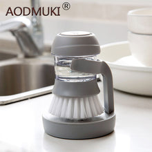 Load image into Gallery viewer, Soap Dispensing Palm Brush