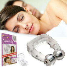 Load image into Gallery viewer, Silicone Magnetic Anti Snore Stop Snoring Nose Clip