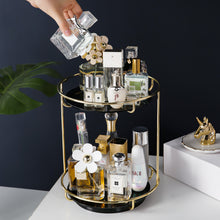 Load image into Gallery viewer, Nordic Rotating Cosmetic Desktop Storage Box