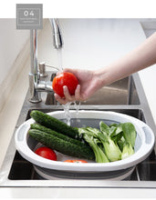 Load image into Gallery viewer, Kitchen Folding Washbasin Cutting Board