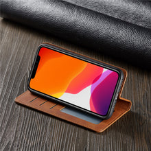 Load image into Gallery viewer, Leather Case Flip Wallet