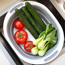 Load image into Gallery viewer, Kitchen Folding Washbasin Cutting Board