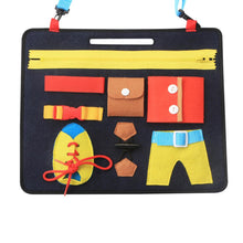 Load image into Gallery viewer, Dress Board Educational Learning Toys