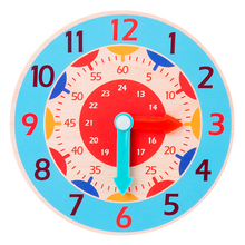Load image into Gallery viewer, Children Montessori Wooden Clock