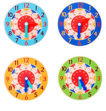 Load image into Gallery viewer, Children Montessori Wooden Clock