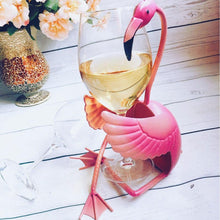 Load image into Gallery viewer, Flamingo Wine Holder