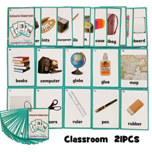 Load image into Gallery viewer, Baby English Learning Word Card