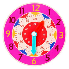 Load image into Gallery viewer, Children Montessori Wooden Clock