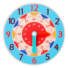 Load image into Gallery viewer, Children Montessori Wooden Clock