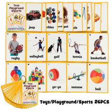 Load image into Gallery viewer, Baby English Learning Word Card