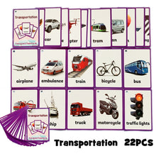 Load image into Gallery viewer, Baby English Learning Word Card