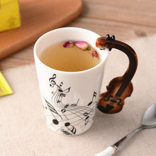 Load image into Gallery viewer, Guitar Ceramic Mug