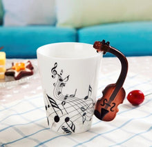 Load image into Gallery viewer, Guitar Ceramic Mug