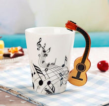 Load image into Gallery viewer, Guitar Ceramic Mug