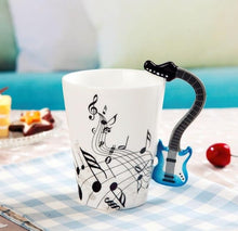 Load image into Gallery viewer, Guitar Ceramic Mug