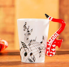 Load image into Gallery viewer, Guitar Ceramic Mug