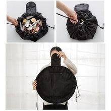 Load image into Gallery viewer, Travel Makeup Wrap Bag