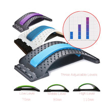 Load image into Gallery viewer, Back Massager Stretcher Fitness Lumbar Support

