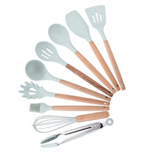 Load image into Gallery viewer, Silicone Kitchenware Cooking Utensils Set Heat Resistant
