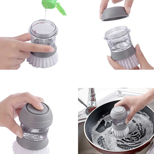 Soap Dispensing Palm Brush