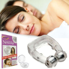Load image into Gallery viewer, Silicone Magnetic Anti Snore Stop Snoring Nose Clip
