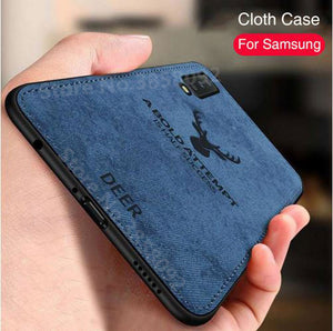 Luxury Soft TPU Cloth Phone Case For Samsung Galaxy