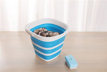 Load image into Gallery viewer, Silicone Bucket for Fishing Promotion Folding Bucket
