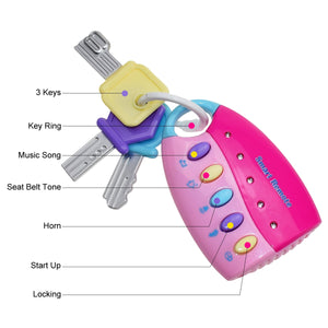 Funny Baby Toy Musical Car Key